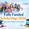 Fully Funded Scholarships for International Students in 2026